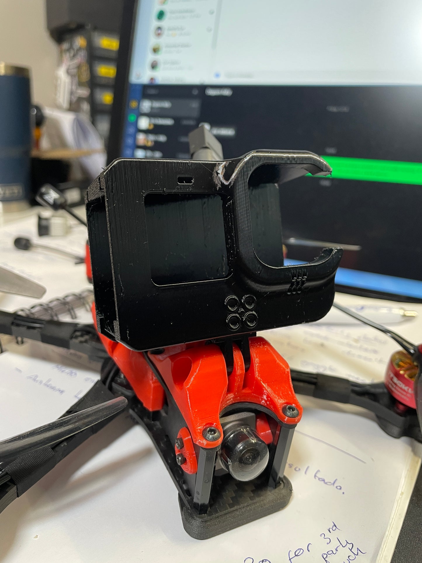 Adjustable GoPro 9/10/11 mount