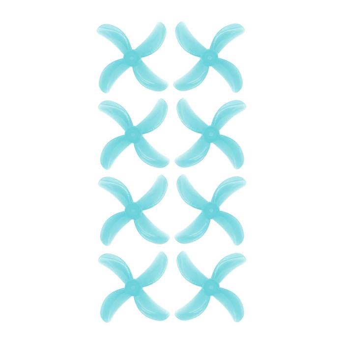 Gemfan 40mm 1609 4-Blade (Set of 8) - 1.5mm