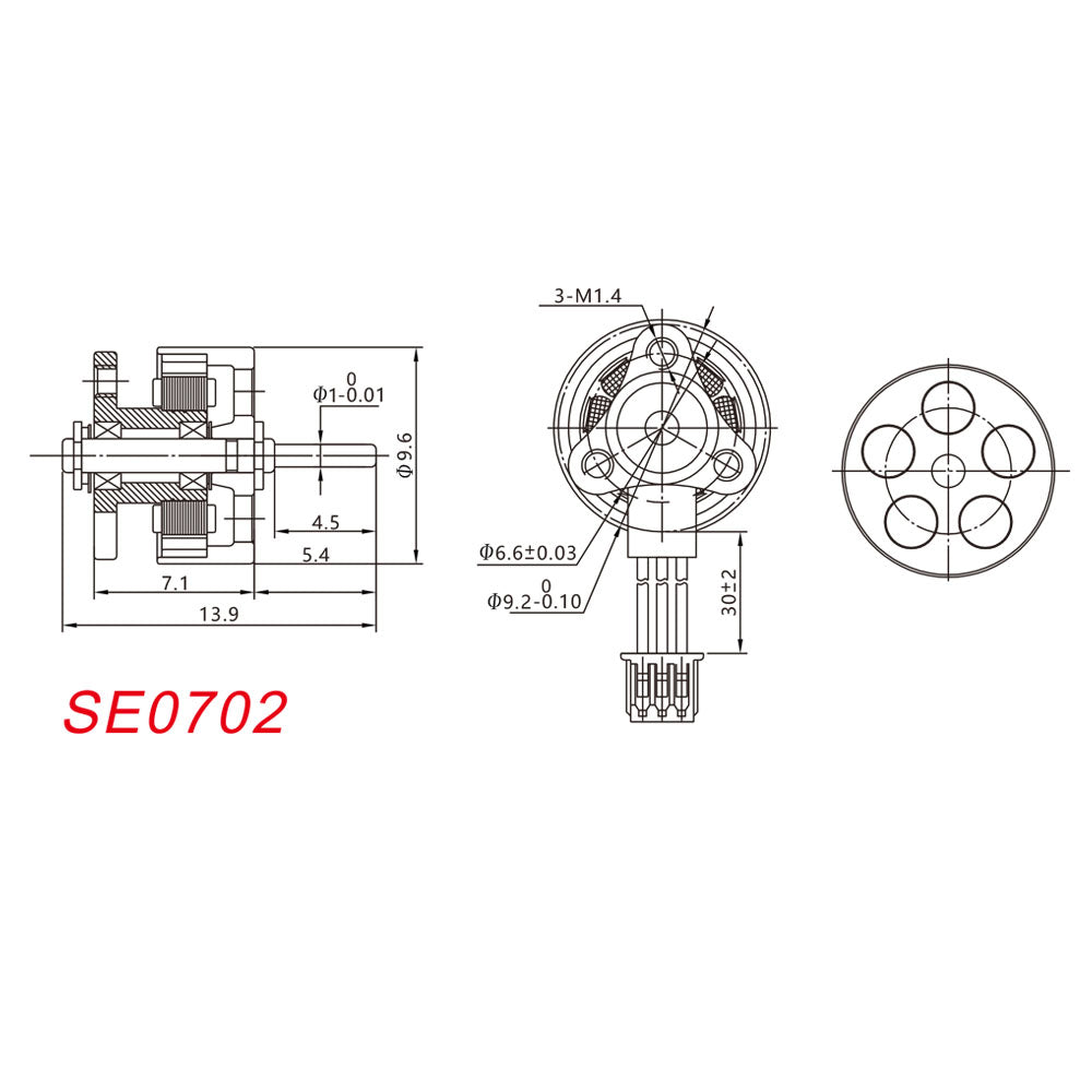 Happymodel SE0702 28000/23000Kv Motor