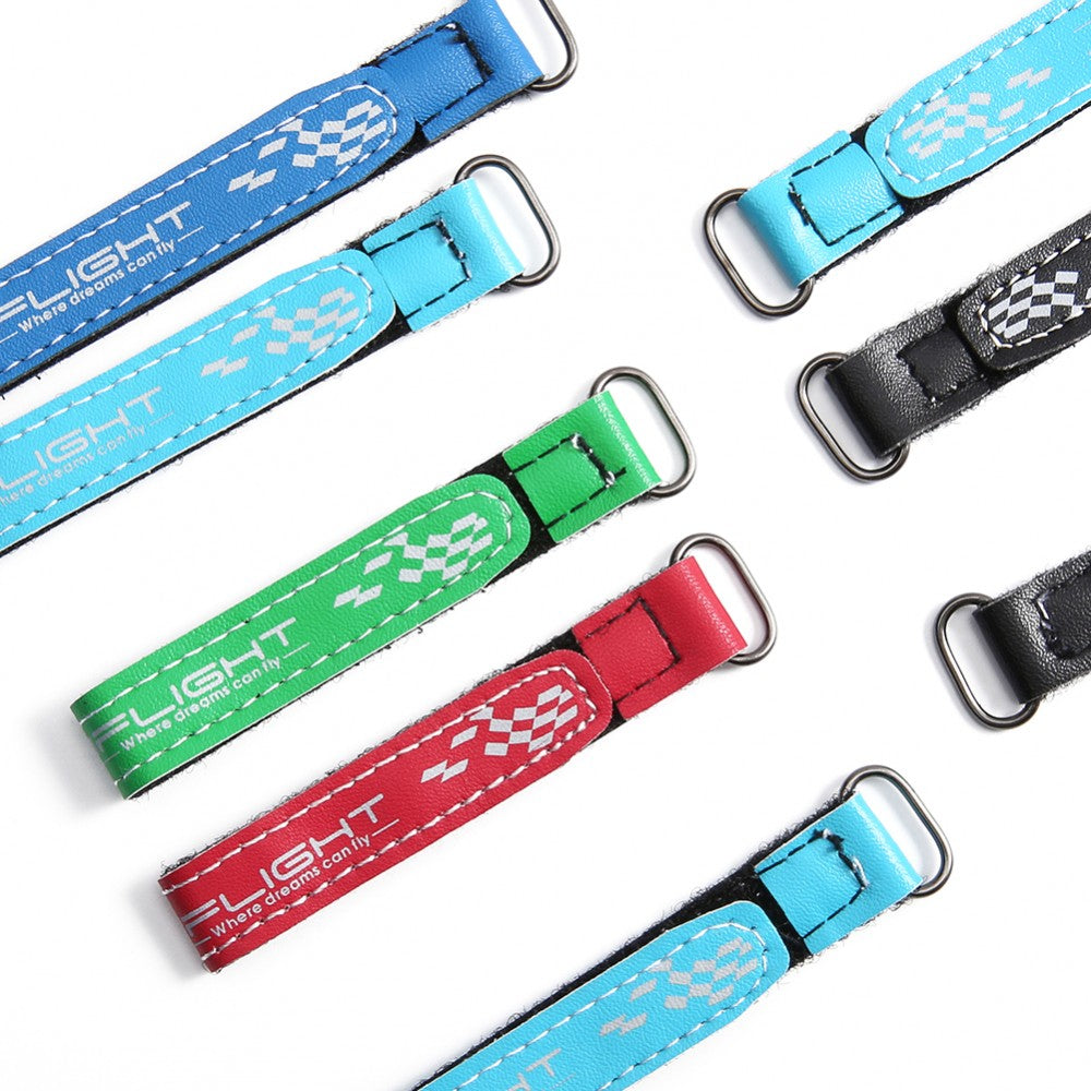 Microfiber PU Leather Battery Straps (5pcs)