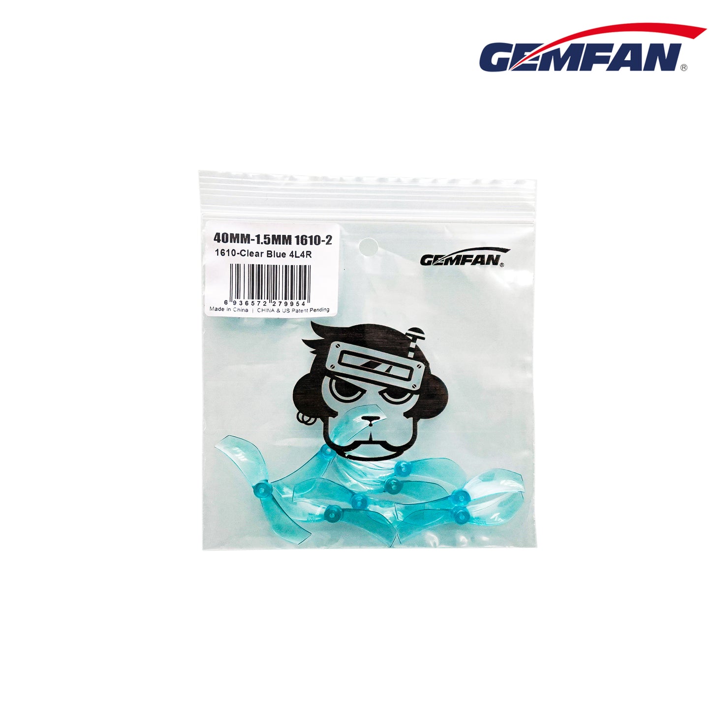 Gemfan 40MM 1610-2 (1.5mm hole)