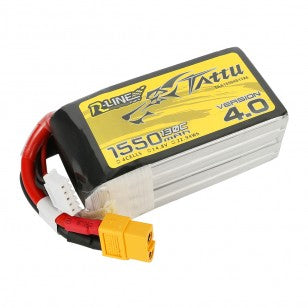 Tattu R-Line V4 1550mAh 14.8V 130C 4S1P Lipo with XT60