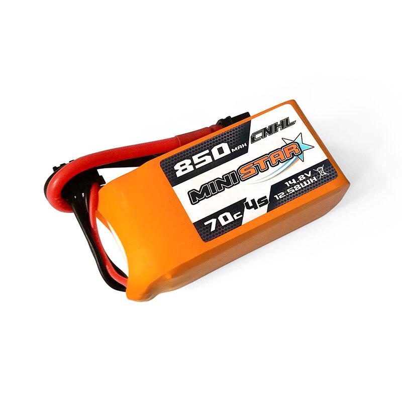 CNHL MiniStar 850mAh 14.8V 4S 70C Lipo With XT30