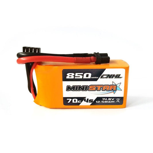 CNHL MiniStar 850mAh 14.8V 4S 70C Lipo With XT60