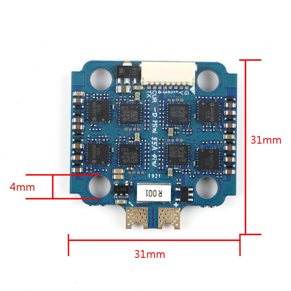 SucceX Mini 55A 2-6S BLHeli_32 Dshot600 ESC