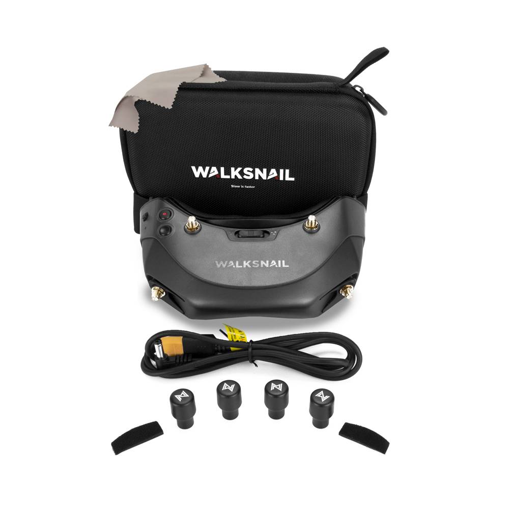 Walksnail Avatar Digital HD FPV Goggles w/ Patch Antennas