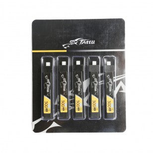 Tattu 300mAh 3.8V 75C 1S1P HV Lipo - BT 2.0 plug (5PCS)