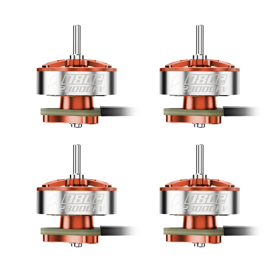 0802 Brushless Motors (2026) Set of 4