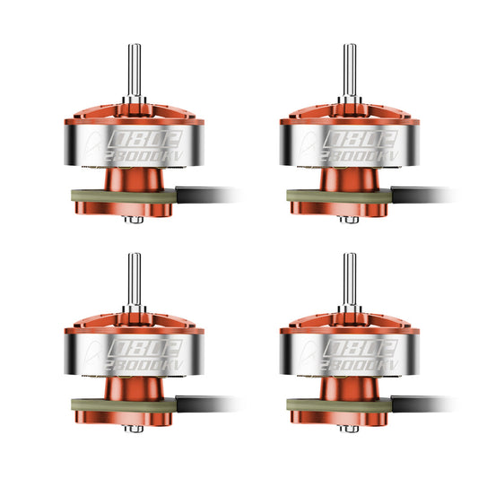 0802 Brushless Motors (2026) Set of 4