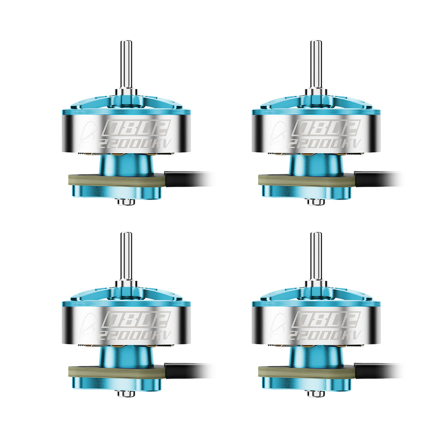 0802 Brushless Motors (2026) Set of 4