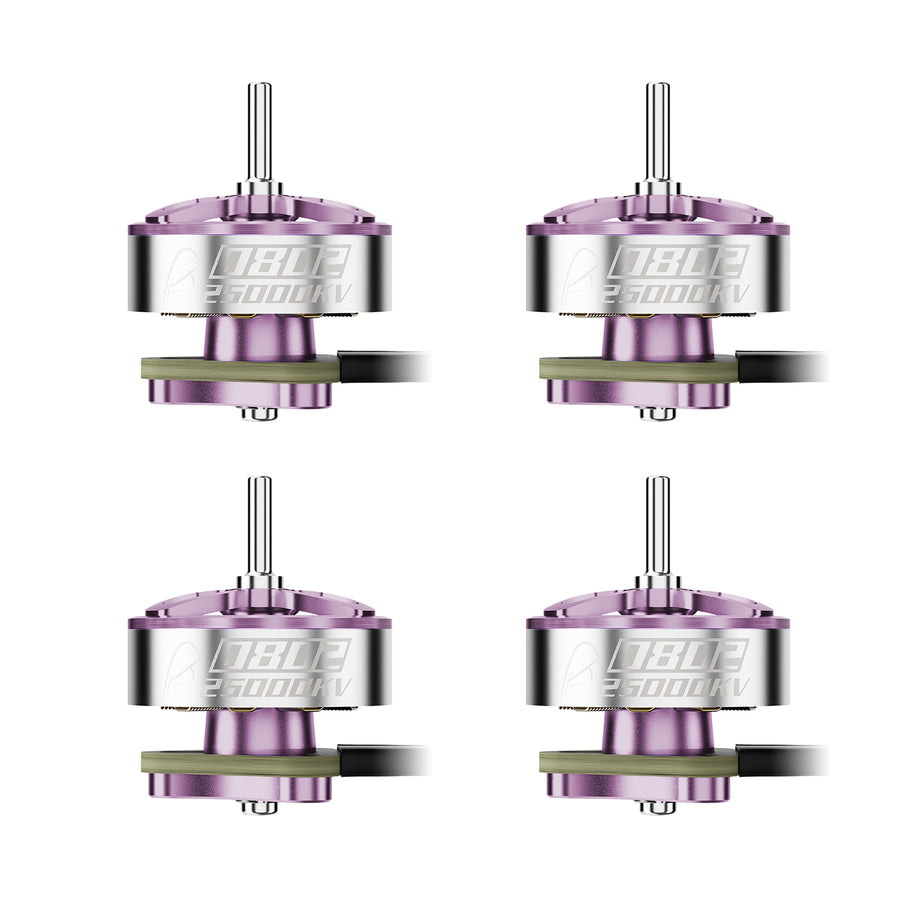 0802 Brushless Motors (2026) Set of 4