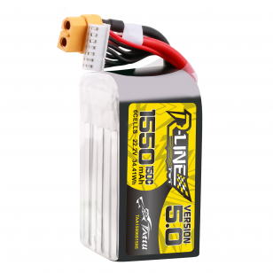 Tattu R-Line 1550mAh 150C 22.2V 6S1P Lipo XT60