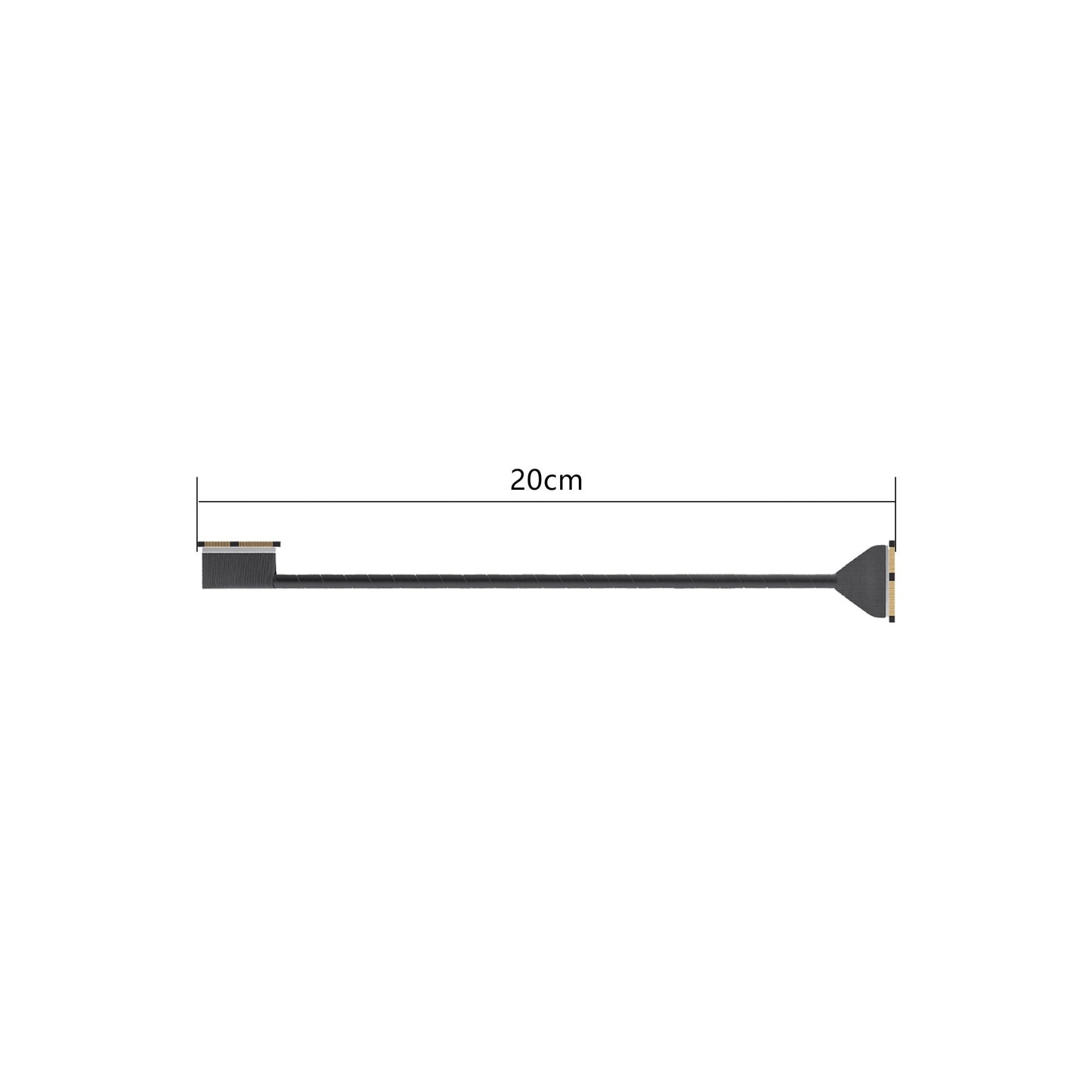 O4/O4 Pro Coaxial cable (Straight to right angle)