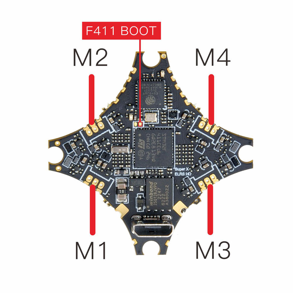 HappyModel SuperX HD ELRS 1-2S AIO