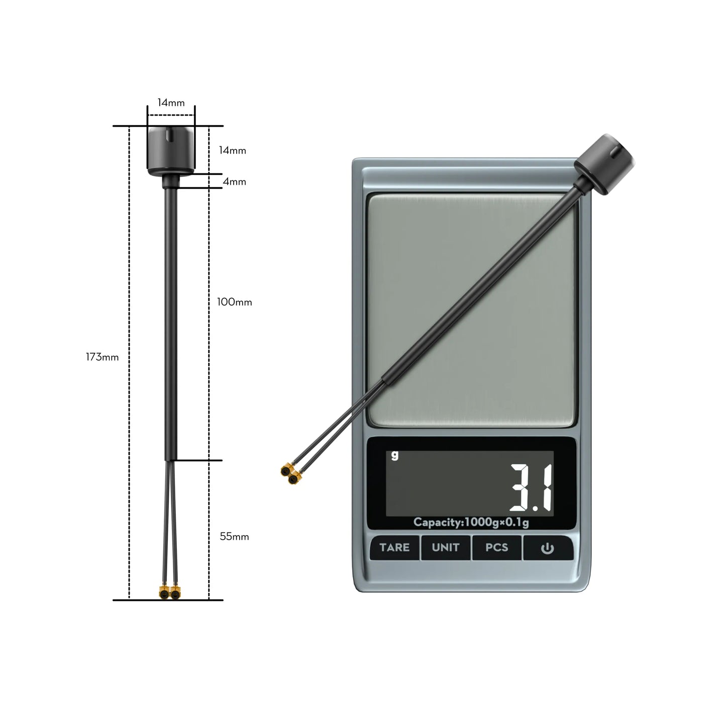 Flywoo Bipolar Dual-Band O3 / O4 PRO Antenna V2