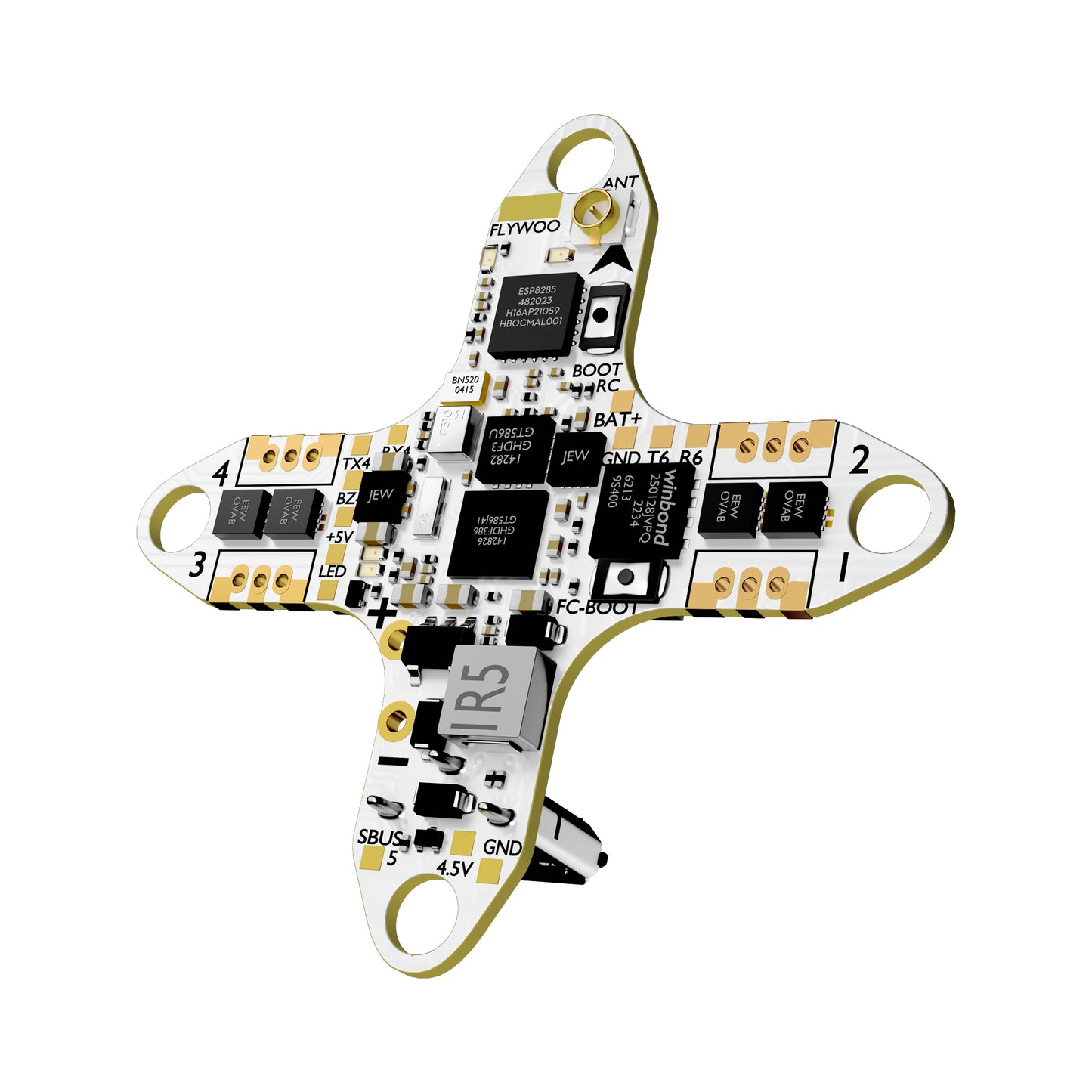 GOKU F405 HD 1S 1S 5A ELRS AIO For DJI O4 / walksnail / HDZero