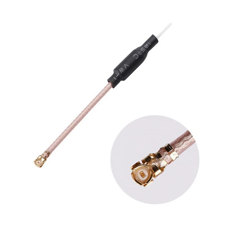 65mm 5.8G U.FL IPEX IPX Omni-Directional Brass FPV Antenna