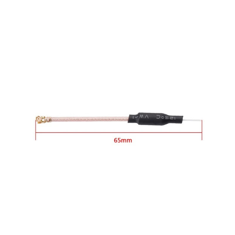 65mm 5.8G U.FL IPEX IPX Omni-Directional Brass FPV Antenna