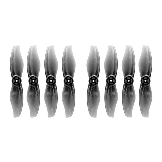 Gemfan Durable 2015 2-Blade Propeller (Set of 8) - 1.5mm Shaft - Clear Black