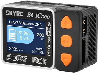SkyRC B6ACneo 60/200W LiPo Battery Charger