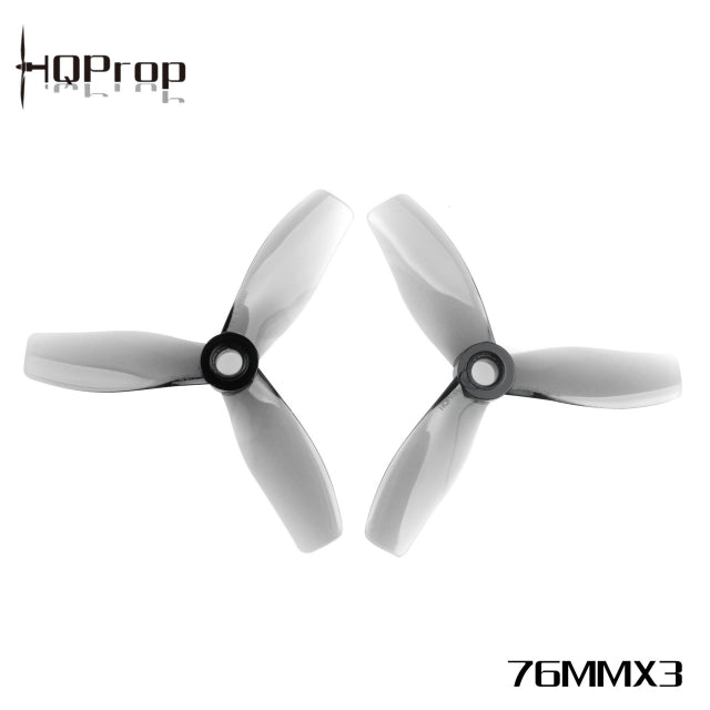 HQProp D76MMX3 for Cinewhoop Grey (2CW+2CCW)
