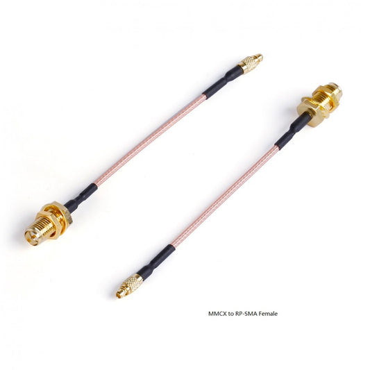 MMCX to RP-SMA Female Adapter Cable (pair) (Straight)